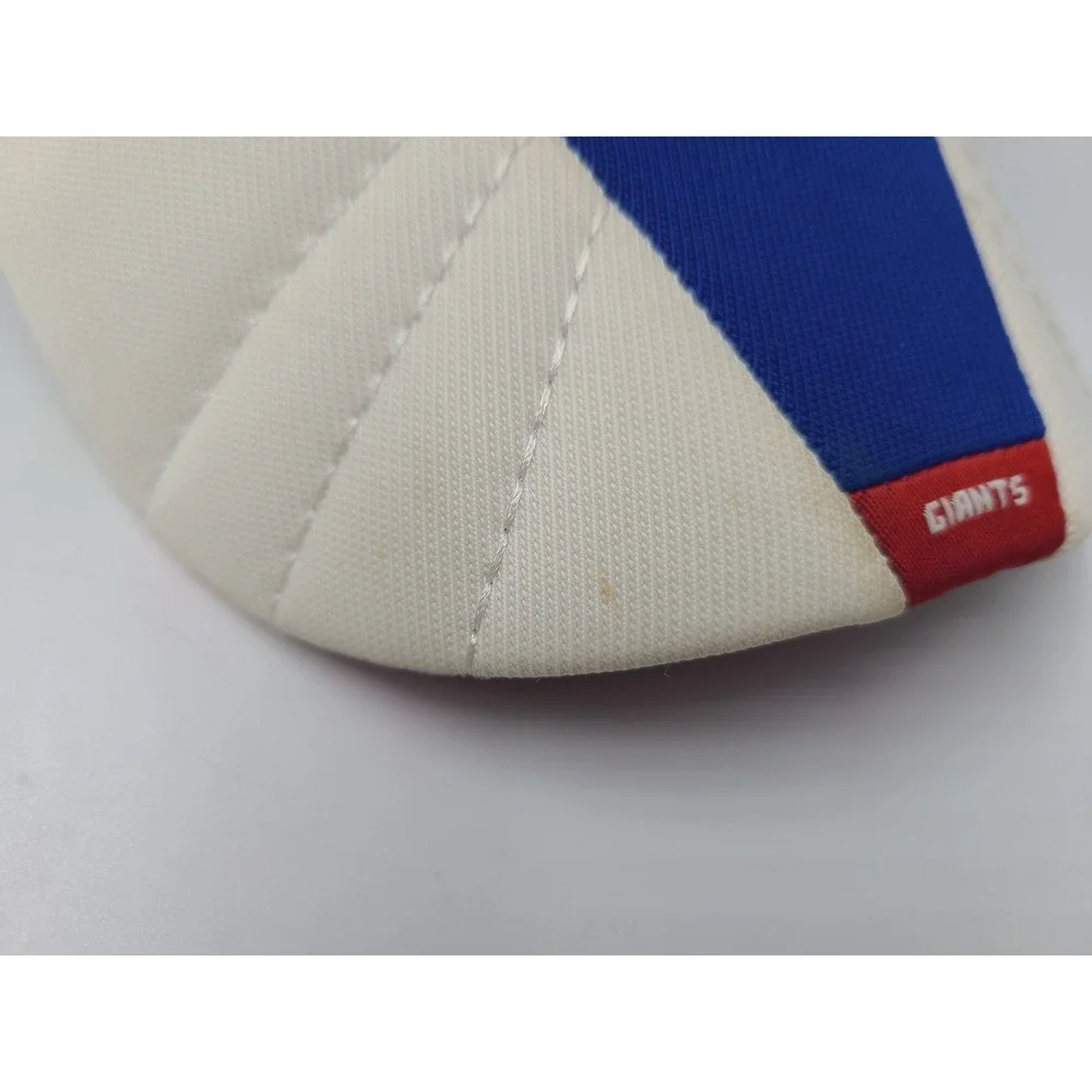 New York Giants Reebok Flex Fitted M-L Hat Cap Nylon Blend Men NFL Football Blue
